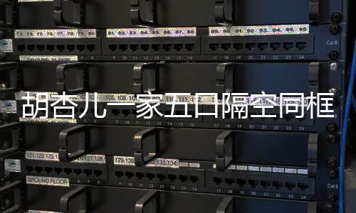 百日胡杏儿一儿子为小口隔空同框 家五庆祝